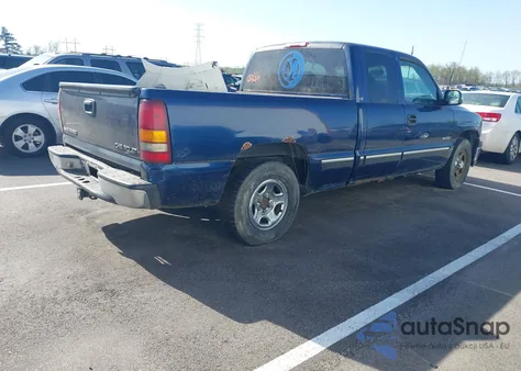 2001 Chevrolet Silverado 1500 Ls из США, поврежденный, VIN 1GCEC19V41Z184714